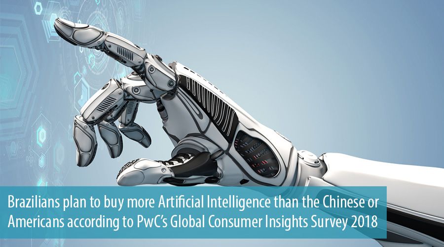 Brazilians plan to buy more Artificial Intelligence than the Chinese or Americans
