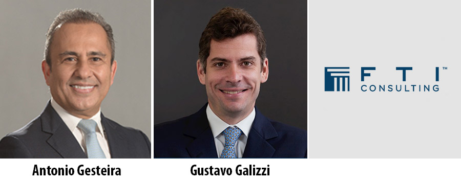 FTI Consulting appoints Antonio Gesteira and Gustavo Galizzi