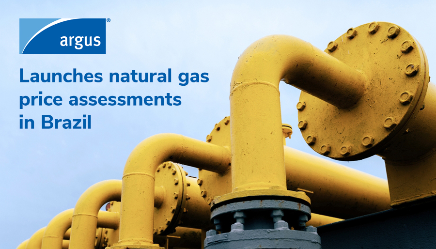 Argus launches natural gas price assessments in Brazilian market