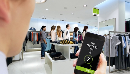 New service makes queuing while shopping less frustrating