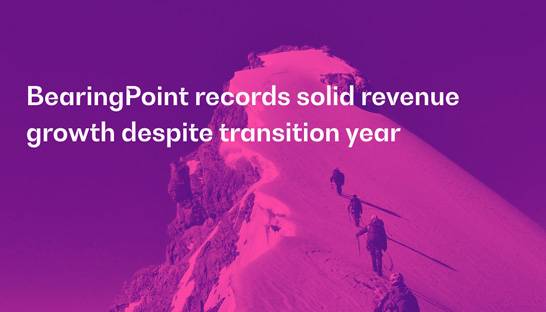 BearingPoint records solid revenue growth despite transition year