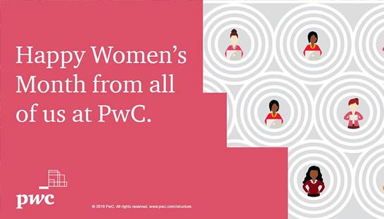 PwC representatives discuss gender balance as women's month kicks off