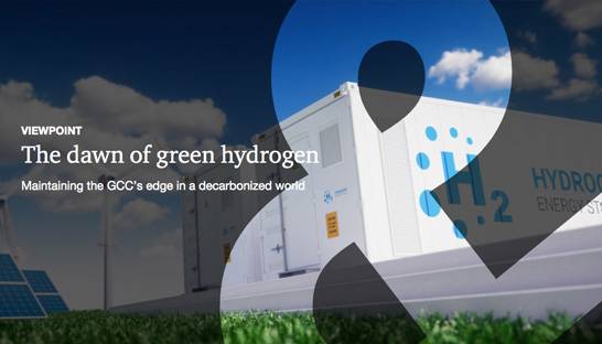 Strategy&: Green hydrogen a major opportunity for GCC market