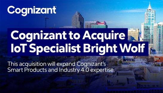 Cognizant buys industrial IoT consultancy Bright Wolf