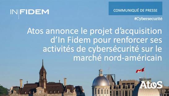 Atos acquires Montreal cybersecurity firm In Fidem