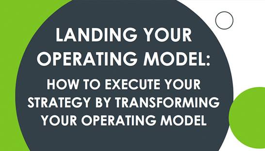 Five lessons for implementing an operating model