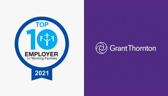 Grant Thornton named a top employer for working families