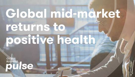 Global mid-market returns to positive health