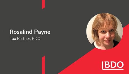 BDO appoints Ros Payne as Tax Partner