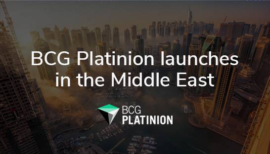 BCG Platinion launches 1st Middle East office to meet digital boom