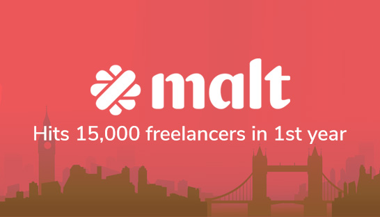 Malt’s freelance community in UK booms to 15,000 members