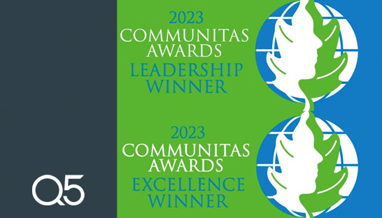 Q5’s Foundation and Pop Up initiatives win international awards