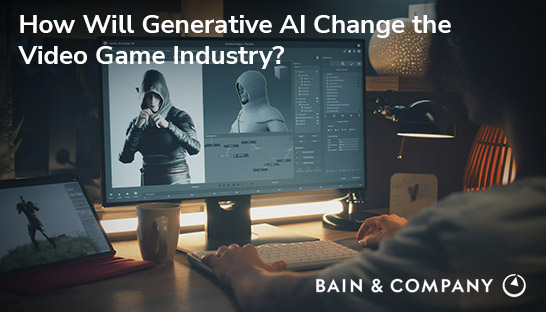 Generative AI will account for half of game development