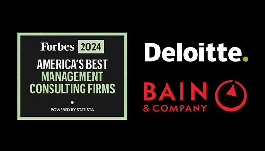 Deloitte and Bain top Forbes ranking of America's best consulting firms