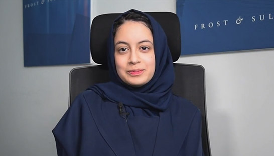 Layla Almualem's internship experience at Frost & Sullivan in KSA