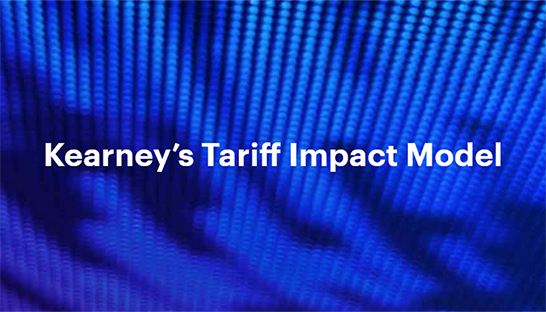 Kearney unveils comprehensive solution for tariff planning 