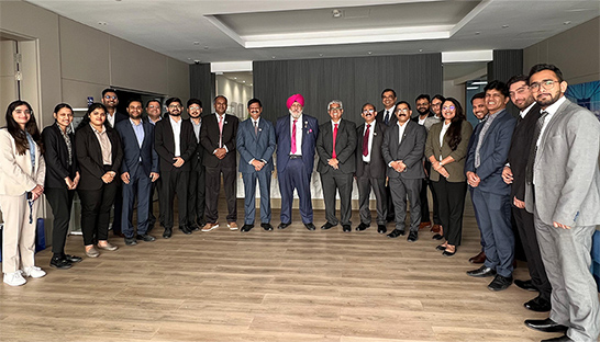 Institute of Chartered Accountants of India delegation visits KPMG in Qatar